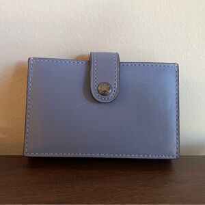 Coach accordion card case
